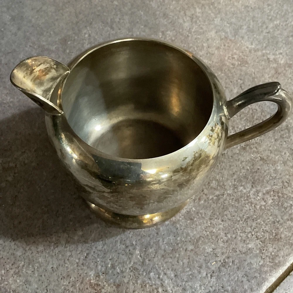 Silver  plated cream and Sugar Bowl Set
